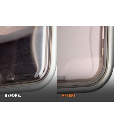 QUIXX Acrylic Scratch Remover, Scratch & Scuff Remover for Acrylic & Plexiglass Surfaces on Cars, Motorcycles, Boats, Caravans & Household Items, ref. 10003, Made in Germany,