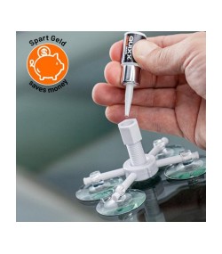 QUIXX Windshield Repair Kit for Stone Chips and Cracks, Ref. 10210