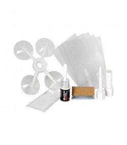 QUIXX Windshield Repair Kit for Stone Chips and Cracks, Ref. 10210