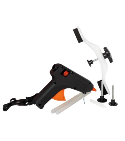 QUIXX Dent Repair Kit Bridge Puller + Glue Gun Removes Dents No Paint Damage, All Inclusive Kit, ref. 10204