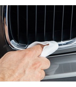 QUIXX Metal Restoration Kit Polish + Sandpapers Restores Gloss & Brushed Metals, High Performance Polish, ref. 10206