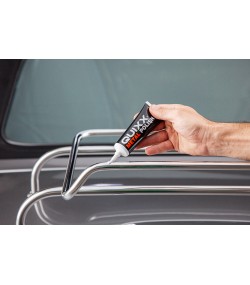 QUIXX Metal Restoration Kit Polish + Sandpapers Restores Gloss & Brushed Metals, High Performance Polish, ref. 10206