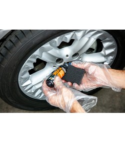 QUIXX Black Tyre Colour, Tire Restorer Deep Black 2-Step Kit, ref. 10192