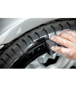 QUIXX Black Tyre Colour, Tire Restorer Deep Black 2-Step Kit, ref. 10192