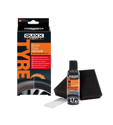 QUIXX Black Tyre Colour, Tire Resto ...
