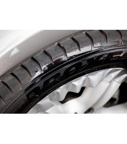 QUIXX Black Tyre Colour, Tire Restorer Deep Black 2-Step Kit, ref. 10192
