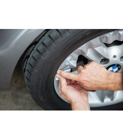 QUIXX Black Tyre Colour, Tire Restorer Deep Black 2-Step Kit, ref. 10192