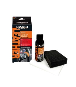 QUIXX Black Leather Colour BLC Car Interior Dye Restores Faded Leather, All-Inclusive Kit, ref. 10347