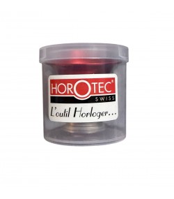 Horotec Red Anodized Loupe 10.0x MSA00.033-1 Watchmaker Eyeglass 25mm Lens