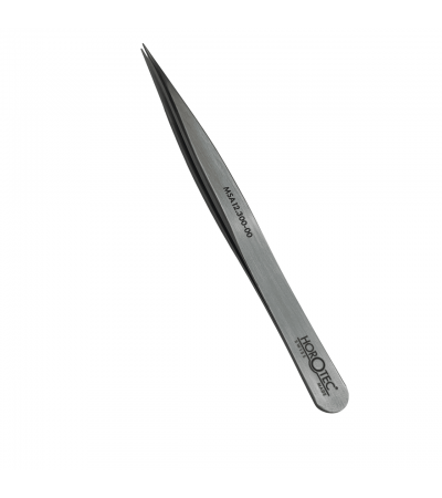 Horotec MSA12.300-00 Thick Tweezers Flat Tips Geneva Shape 120mm Carbon Steel
