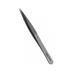 Horotec MSA12.300-00 Thick Tweezers Flat Tips Geneva Shape 120mm Carbon Steel