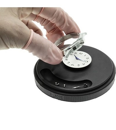 Bergeon 30097-E Black Reversible Rubber Casing Cushion for Watchmakers