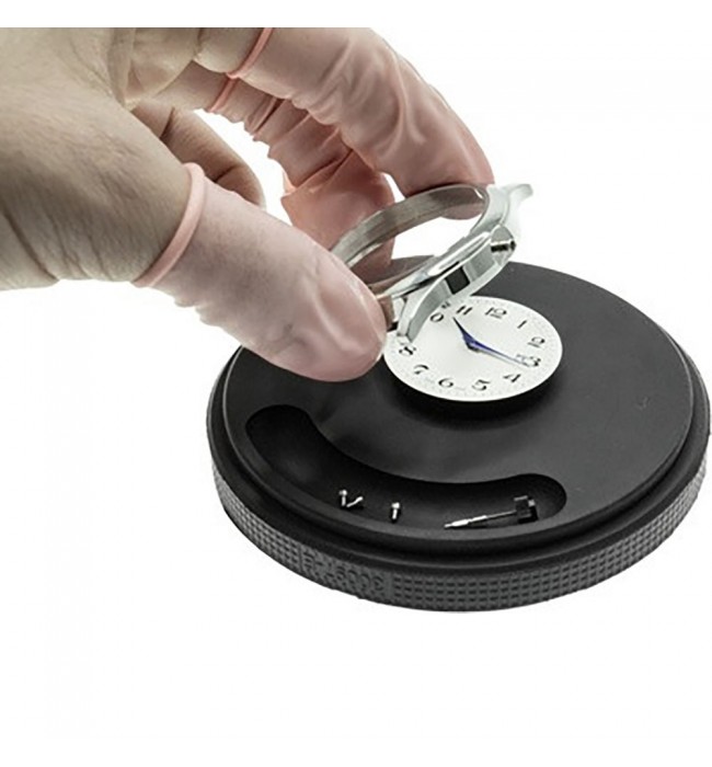 Bergeon 30097-E Black Reversible Rubber Casing Cushion for Watchmakers