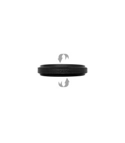 Bergeon 30097-E Black Reversible Rubber Casing Cushion for Watchmakers