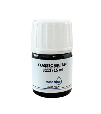 Moebius 8213 strong braking natural grease for watch components, 15 ml