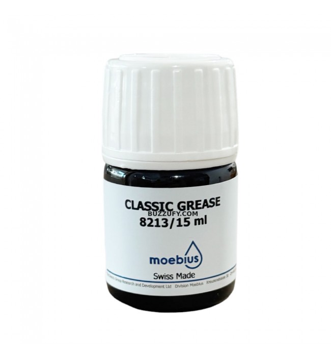 Moebius 8213 strong braking natural grease for watch components, 15 ml