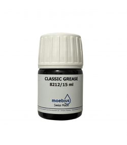 Moebius 8212 red soft natural grease for watch components, 15 ml