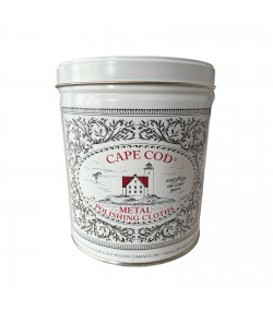 Cape Cod Polish Co. Metal polishing cloths economy tin