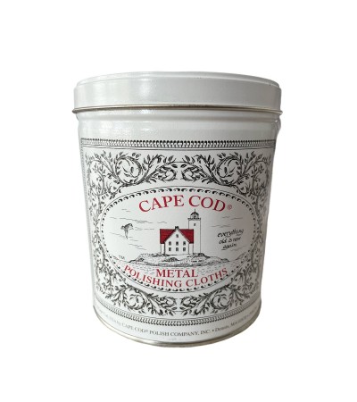 Cape Cod Polish Co. Metal polishing cloths economy tin