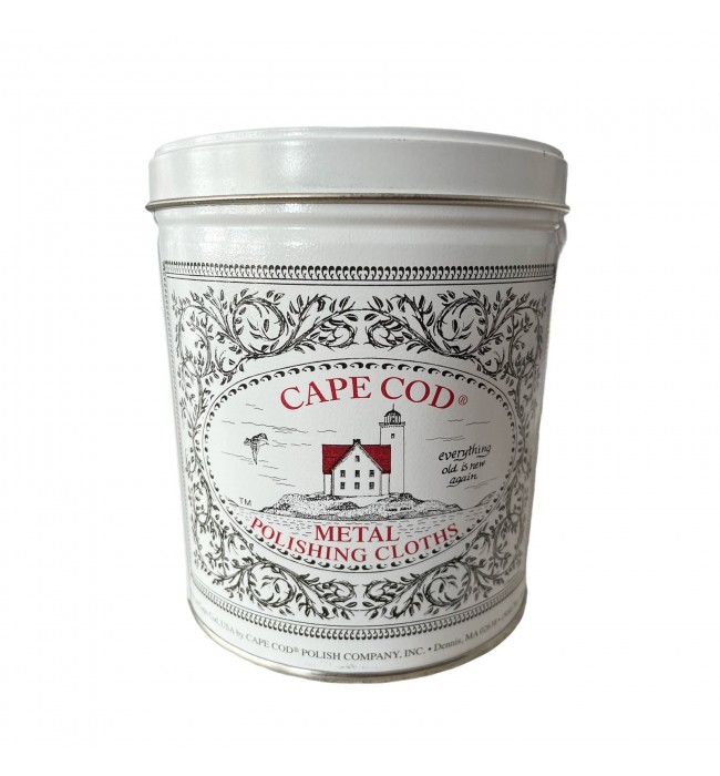 Cape Cod Polish Co. Metal polishing cloths economy tin
