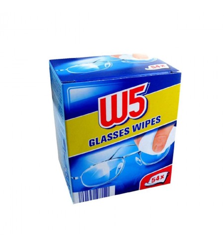 W5 Glasses Lens Cloths 54 Pcs Wipes ...
