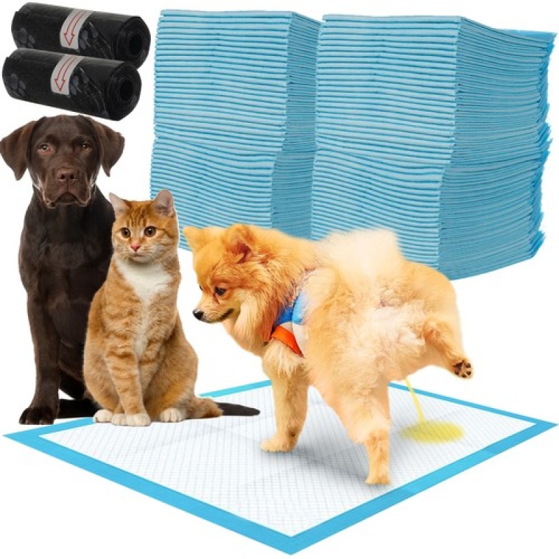 Purlov Absorbent Hygienic Pets Pad - 100 Pcs Purlov Absorbent Hygienic Pets Pad - 100 Pcs