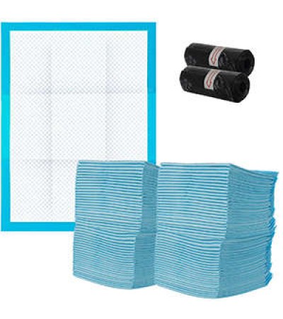Purlov Absorbent Hygienic Pets Pad - 100 Pcs