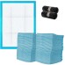 Purlov Absorbent Hygienic Pets Pad - 100 Pcs