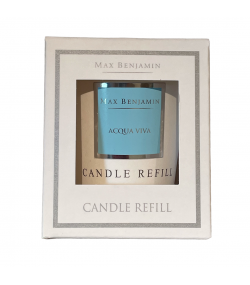 Acqua Viva Luxury Natural Candle Refill – Max Benjamin
