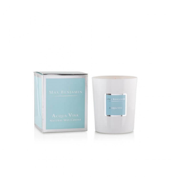 Max Benjamin Acqua Viva Luxury Natural Candle