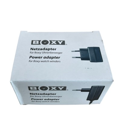 Adapter 110 - 230 Volt for watch winders BLDC, BLDC Safe/Eco, Boxy Fancy Brick