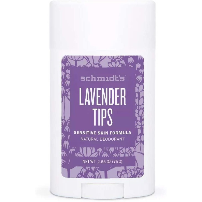 Натурален дезодорант за чувствителна кожа Schmidt's Lavender Tips 75 г Натурален дезодорант за чувствителна кожа Schmidt's Lavender Tips 75 г