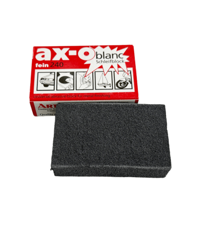 Artifex abrasive sponge ax-o blanc for grinding, matting, rust removal, cleaning and polishing - 240 coarse