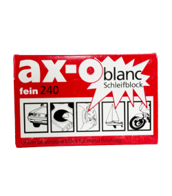 Artifex abrasive sponge ax-o blanc for grinding, matting, rust removal, cleaning and polishing - 240 coarse
