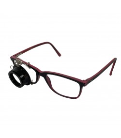 ARY Strength 2, 5.0x watchmaker loupe for eyeglass spectacle, right side