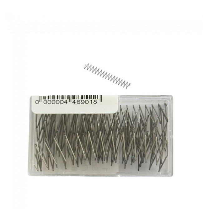 Assortment of flat springs for clasps, 8 pcs, 8 - 18 mm