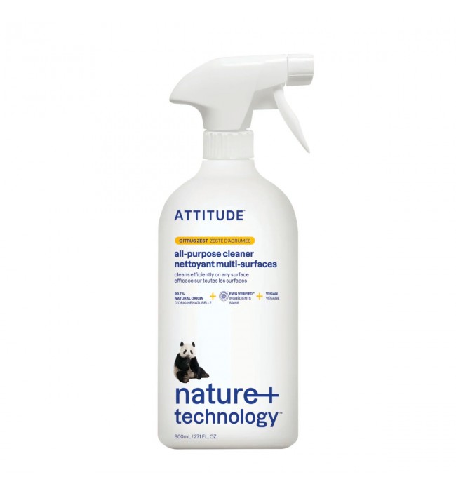 All-Purpose Cleaner, Citrus Zest, ATTITUDE