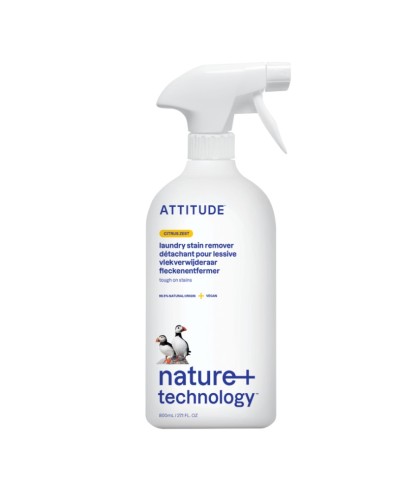 Laundry Stain Remover, Citrus Zest, ATTITUDE