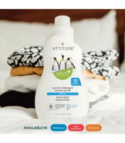 Laundry Liquid, Wildflowers, 35 Loads, ATTITUDE
