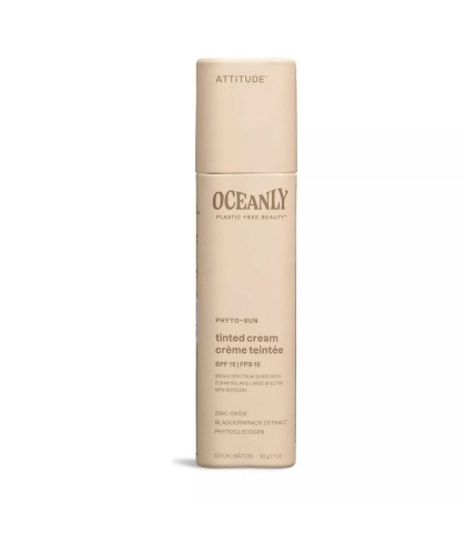 ATTITUDE Oceanly PHYTO-SUN Tinted Moisturizing Cream SPF 15