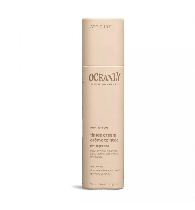 ATTITUDE Oceanly PHYTO-SUN Tinted Moisturizing Cream SPF 15