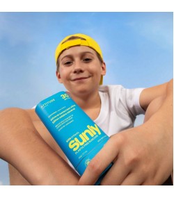Kids Mineral Sunscreen SPF 30, Unscented, Sunly, ATTITUDE
