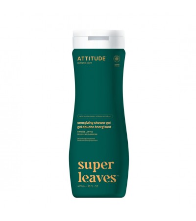 ATTITUDE Super Leaves Energizing Shower Gel, Orange Leaves