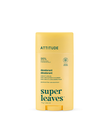 ATTITUDE Super Leaves Deodorant Earl Grey & Fresh Cucumber 75 g
