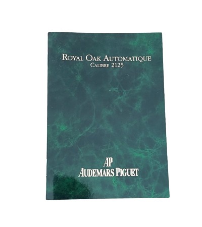 Audemars Piguet automatic 2125 instructions for use booklet