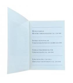 Audemars Piguet automatic 2126, 2840 instructions for use booklet