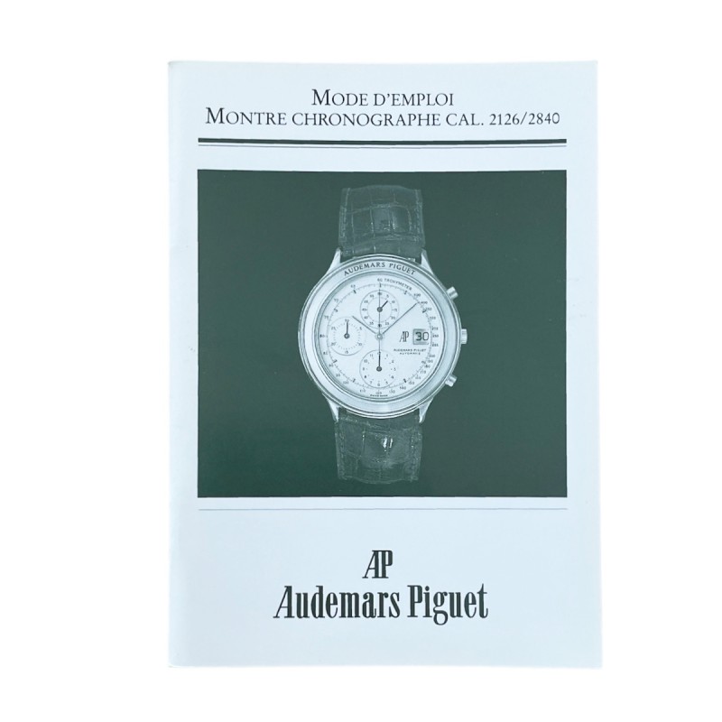 Audemars Piguet automatic 2126, 2840 instructions for use booklet Audemars Piguet automatic 2126, 2840 instructions for use booklet