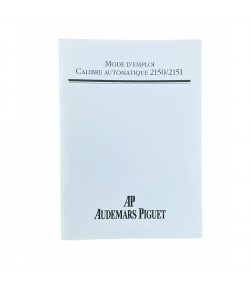 Audemars Piguet automatic 2150, 2151 instructions for use booklet