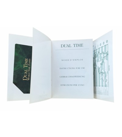Audemars Piguet Dual Time instructions for use booklet