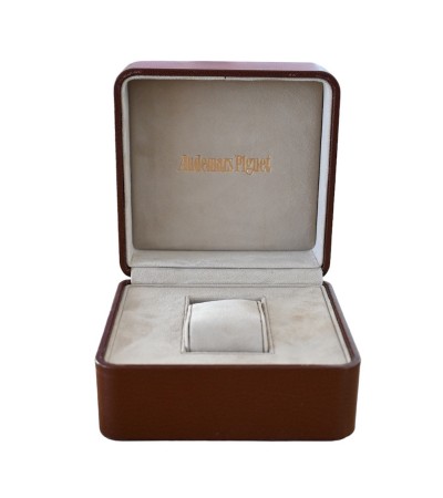 Audemars Piguet Royal Oak Jumbo gold vintage leather watch box 1980s